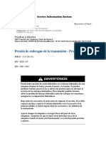 Presión de Embrague de La Transmisión - Probar