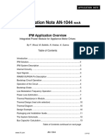 Application Note AN-1044: Integrated Power Module For Appliance Motor Drives