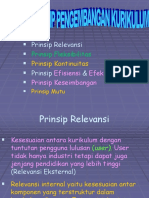 Prinsip Pengembangan Kurikulum PDF