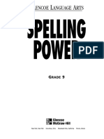 English I Spelling Workbook