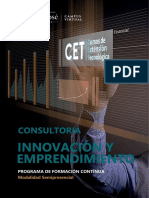 Brochure Consultoria en Innovación y Emprendimiento PDF
