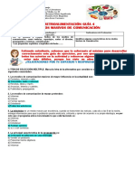 2° Medio RETROALIMENTACIÓN LENGUAJE GUÍA 4 24 de Julio PDF