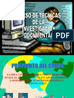 TECNICA DE INVESTIGACION DOCUMENTAL