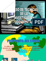 Tecnica de Investigacion Documental