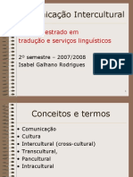 Comunicação Intercultural