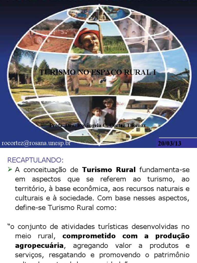Turismo Rural: Conceitos e Exemplos | PDF | Turismo | Turismo e lazer