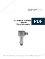 MANUAL BTU 0-25bar