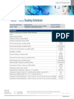 Greene Tweed Arlon 1000 Typical Property Sheet