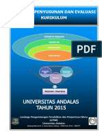 Pedoman Penyusunan Dan Evaluasi Kurikulum