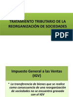 Tratamiento Tributario de La Reorganización de Sociedades - FSP 05 06 2015