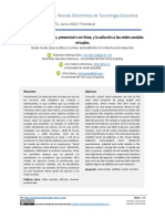 Modalidad de Estudio, Presencial o en Línea, y La Adicción A Las Redes Sociales Virtuales PDF