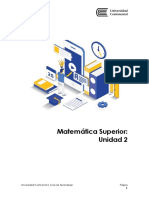 GUIA - U2 - Matemática Superior PDF