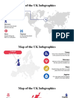 Map of The UK Infographics by Slidesgo