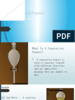 Separation Funnel: Chemistry