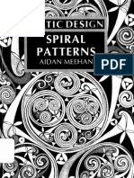 Celtic Design Spiral Patterns by Aidan Meehan