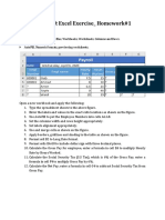 Microsoft Excel Exercise - 1