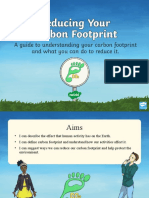 t2 G 3761 Earth Day Reducing Your Carbon Footprint Powerpoint - Ver - 1