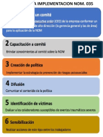 Ruta Critica Implementacion Nom 035