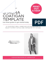 Shauna Coatigan Template: Print OUT & Keep