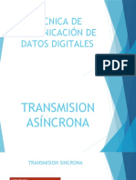 Técnicas de transmisión de datos digitales y detección de errores