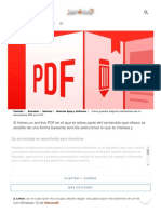 Cómo Guardar Páginas Individuales de Un Documento PDF en Tu PC - Topes de Gama