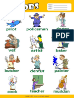 Jobs Esl Picture Dictionary For Kids PDF