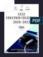 Convenio Peugeot Citroen Automoviles Espana 2020 2023