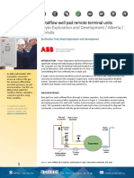 Peyto Exploration and Development / Alberta / Canada: Totalflow Well Pad Remote Terminal Units
