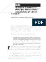 Epistemologia Da Ayahuasca e A Dissolução Das Fronteiras PDF