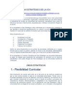 Plan Estratégico de la Universidad Central de Venezuela