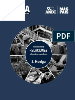 Manual Sobre Relaciones Laborales Colectivas 2 Huelga CESLA ANDI PDF