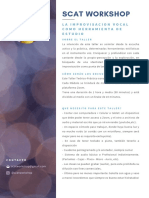 INFO Taller "La Improvisación Vocal Como Herramienta de Estudio" OCTUBRE PDF
