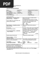 Practice Math For Nursing 333