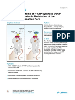 The Unique Cysteine of F-ATP Synthase OSCP Subunit Participates in Modulation of The Permeability Transition Pore