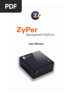 Zyper Management Platform User Manual