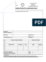 GPC-02 Graduation Project Pre-Registration Form