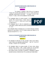 Trabajo de Jornadas Laborales y Salarios