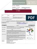 1 Er. Sesión 6 FORMATO DE CUADERNILLO. Educacion Fisica Primer Año.