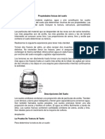 La Huerta - Propiedades Fisicas Del Suelo