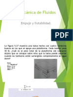 Ejercicio de Empuje y Flotacion Balsa PDF