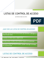 Listas de Acceso PDF