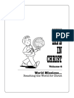 NEW Life IN Christ: World Missions..