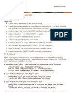 Database Programming With SQL 13-3: Modifying A Table Practice Activities