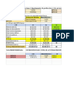 Ejercicio Departamentalizaciòn de Los Costos