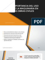 IMPORTANCIA DE MAQUINAS, COSTOS Y LEASING (Introducción)