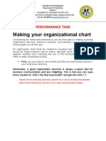 Making Your Organizational Chart: Performance Task