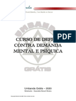 Apostila Curso - Defesa Psíquica e Mental PDF