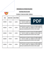 CRONOGRAMA DE ACTIVIDADES A REALIZAR DEL 03-08 AL 07-08 DEL 2020