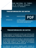 Transformacion de Datos