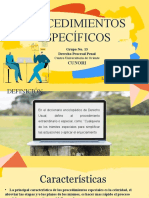 Grupo 13 Procedimientos Especificos